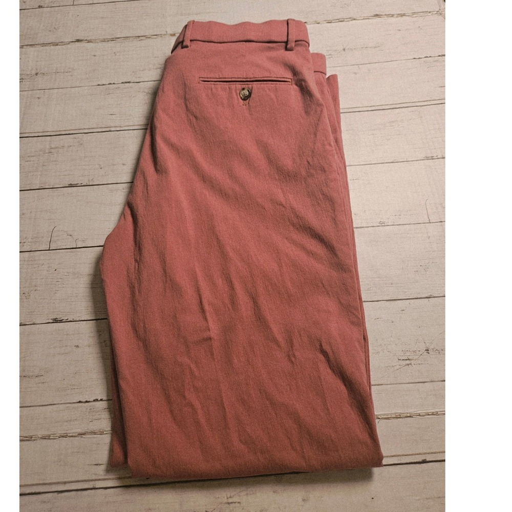 Ralph Lauren Mens Dusty Rose Pink Dress Pants Rayon Blend 36W x 31L 35x31 actual